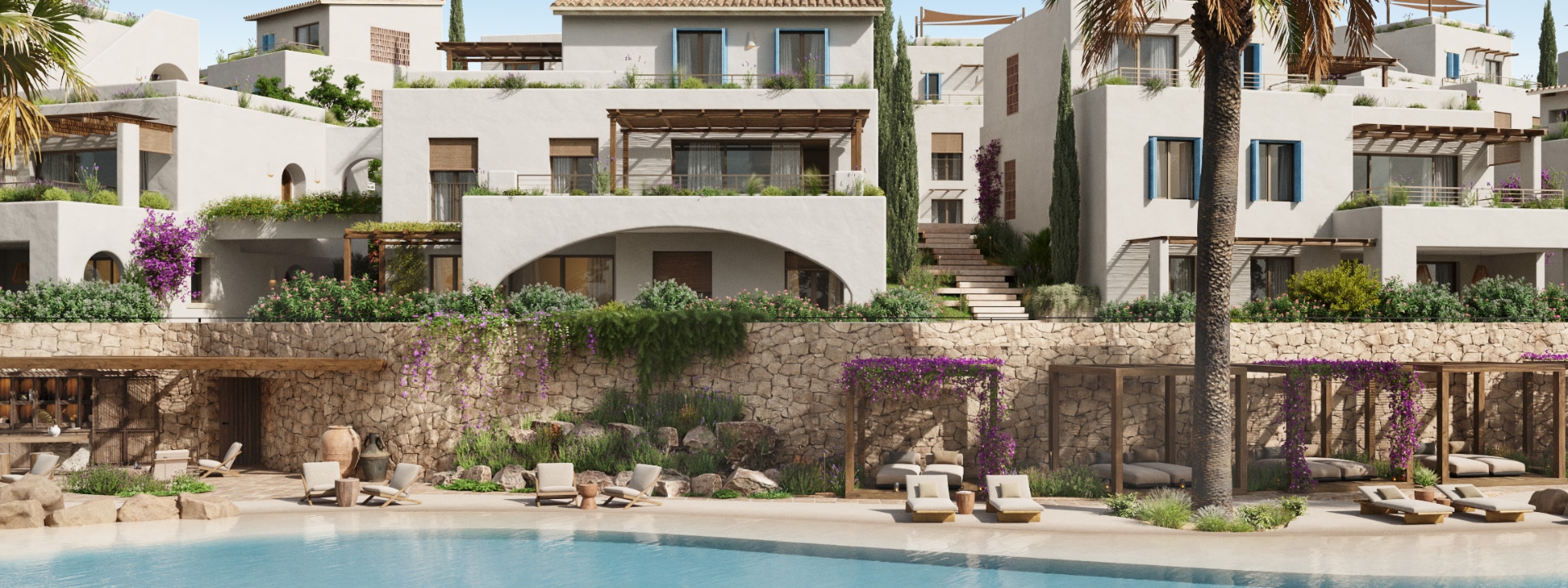 EL POBLADO - Arquitectura mediterránea contemporánea
